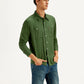 Men's Solid Slim Fit Shirt - Side View