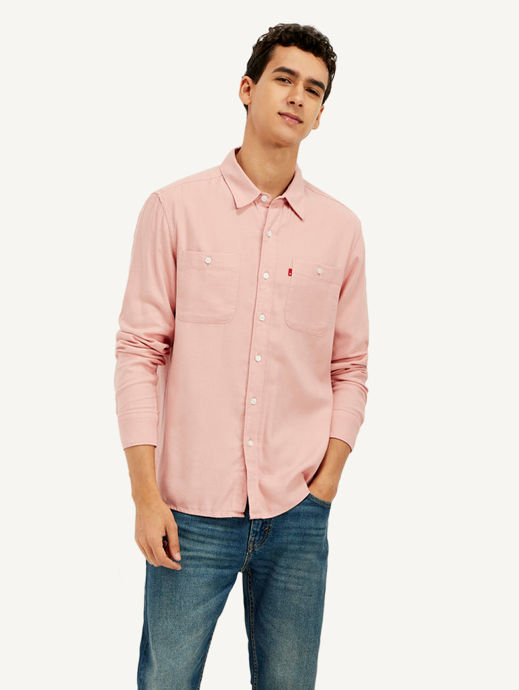 Men's Solid Slim Fit Shirt