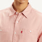 Men's Solid Slim Fit Shirt - Detail View