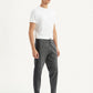 Men's Grey Regular Fit Jogger - Side View