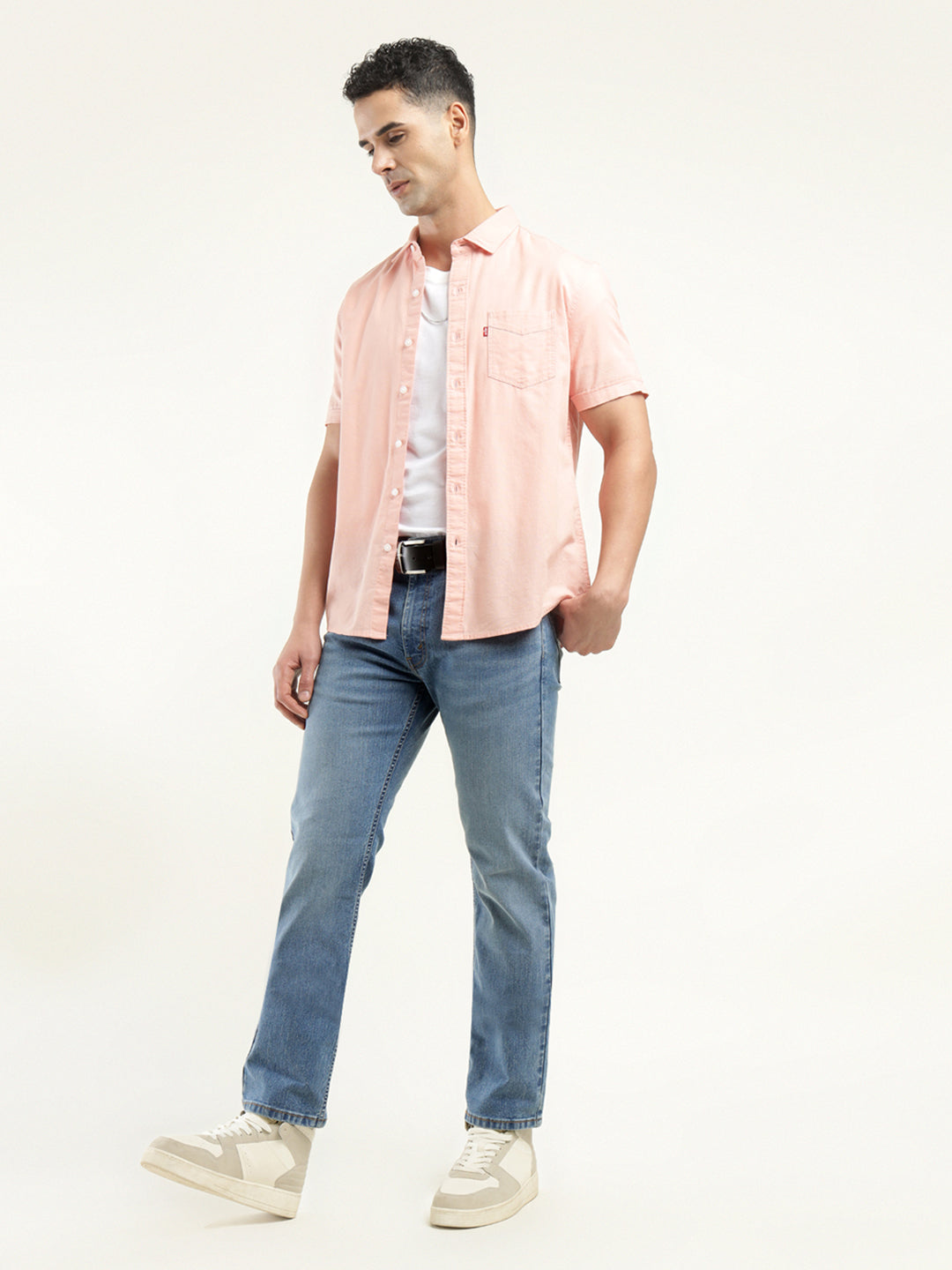 Men's 513 Indigo Slim Straight Fit Mid Rise Jeans