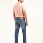 Men's 513 Indigo Slim Straight Fit Mid Rise Jeans - Back View