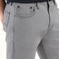 Men's 513 Grey Slim Straight Fit Mid Rise Jeans - Detail View