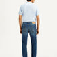 Men's 513 Dark Indigo Slim Straight Fit Mid Rise Jeans - Back View