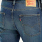 Men's 513 Dark Indigo Slim Straight Fit Mid Rise Jeans - Detail View