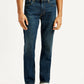 Men's 513 Dark Indigo Slim Straight Fit Mid Rise Jeans - Front View