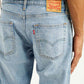 Men's 513 Light Indigo Slim Straight Fit Mid Rise Jeans - Detail View