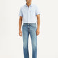 Men's 513 Med Indigo Slim Straight Fit Mid Rise Jeans - Front View