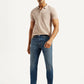 Men's 513 Med Indigo Slim Straight Fit Mid Rise Jeans - Styleshot View