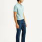 Men's 513 Dark Indigo Slim Straight Fit Mid Rise Jeans - Side View