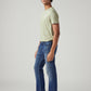 Men's 513 Blue Slim Straight Fit Mid Rise Jeans - Side View