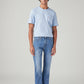 Men's 513 Light Blue Slim Straight Fit Mid Rise Jeans - Front View