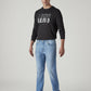 Men's 513 Light Indigo Slim Straight Fit Mid Rise Jeans - Side View