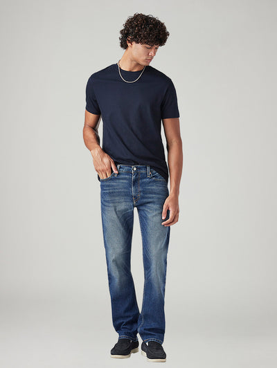 levi's Men's 513 Blue Slim Straight Fit Mid Rise Tinted Jeans-picture-21
