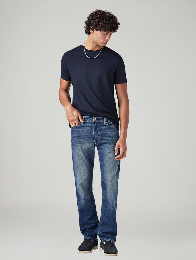 Men's 513 Blue Slim Straight Fit Mid Rise Tinted Jeans – Levis India Store