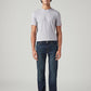 Men's 513 Dark Indigo Slim Straight Fit Mid Rise Tinted Jeans - Front View