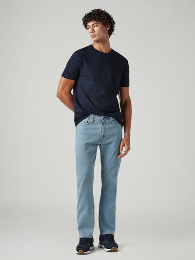 levi's Men's 513 Light Blue Slim Straight Fit Mid Rise Tinted Jeans-picture-25