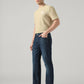Men's 513 Dark Blue Slim Straight Fit Mid Rise Jeans - 04 View