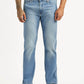 Men's 513 Light Blue Slim Tapered Fit Mid Rise Jeans - Front View