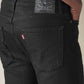 Mens 513 Mid Rise Slim Straight Fit Cotton Stretch Blend Jeans - Detail View