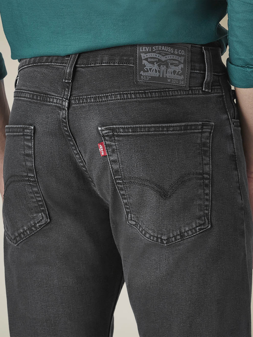 Men's 513 Mid Rise Slim Straight Fit Cotton Stretch Blend Jeans - fd8cf88c-0672-40f1-80e1-b1444c34cfc4 View