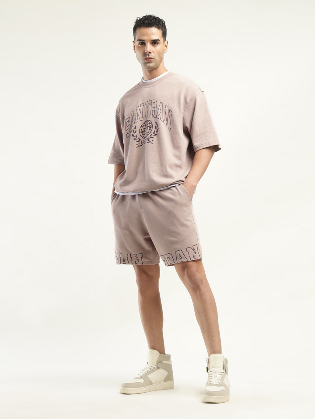 Men's Graphic Print Loose Fit T-shirt