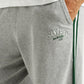 Men's Typography White Crew Neck Co-Ord Set - Detail View