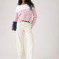 Women's Baggy Dad Barrel Jeans - Styleshot View