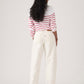 Women's Baggy Dad Barrel Jeans - Back View