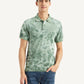 Men's Abstract Dyed Slim Fit Polo T-shirt - d3351015-854e-4e3e-b169-39f2366ff770 View