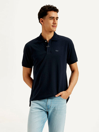 levi's Men's Solid Regular Fit Polo T-shirt-picture-15