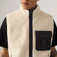 Men's Joonie Sherpa Vest - Detail View