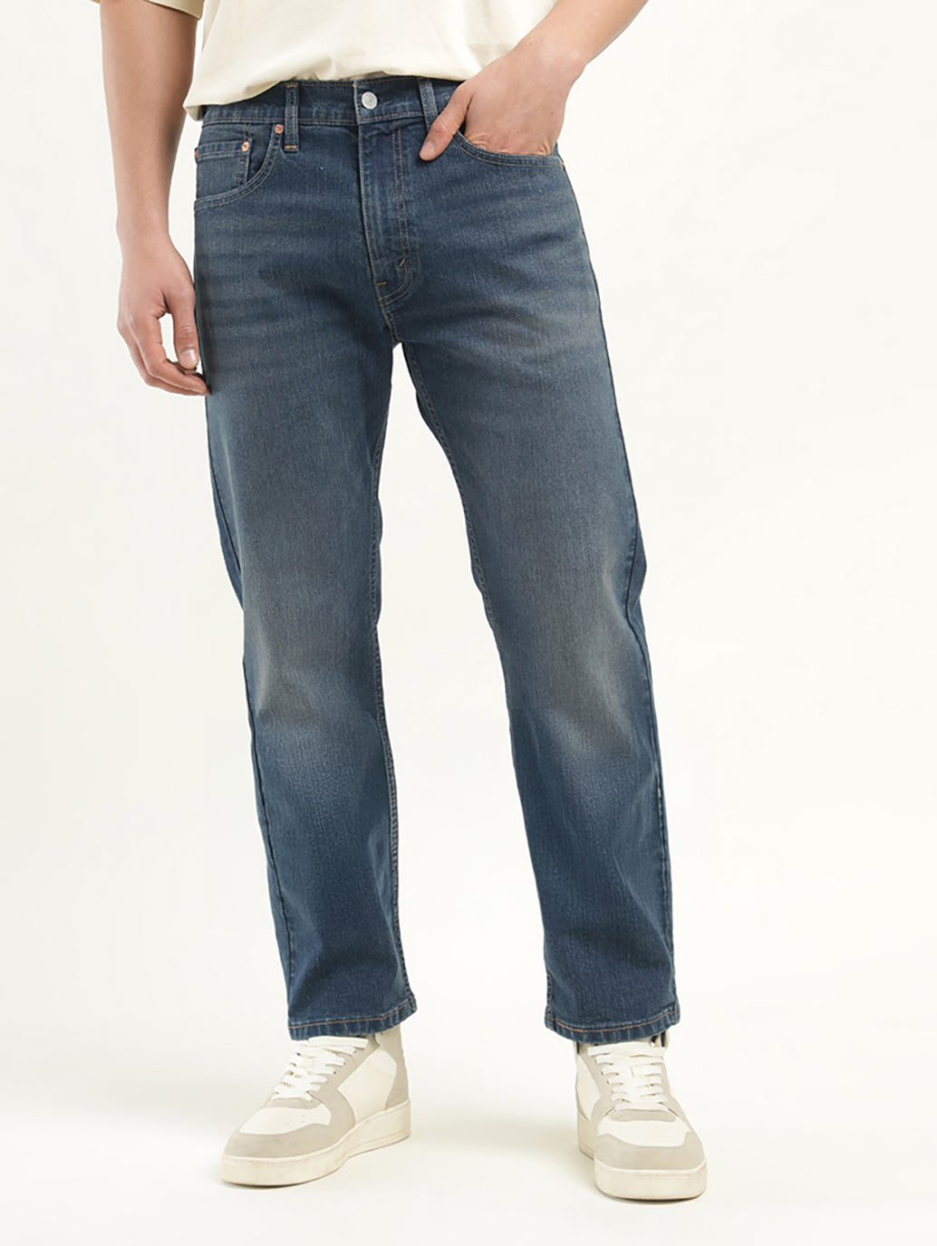 Men's 550 Relaxed Tapered Fit Indigo Jeans