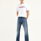 Men's 550 Blue Loose Fit Mid Rise Jeans - shot View