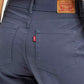 Women's Navy Blue Vintage Chino Wideleg Fit High Rise Jeans - 11312fb8-17e2-4763-aca2-47445aee971a View