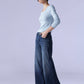 Women's 318 Dark Indigo Wide Leg Fit Mid Rise Redloop Jeans - 425cada1-937b-4c05-801e-6be0414a00c7 View