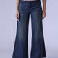 Women's 318 Dark Indigo Shaping Wide Leg Fit Mid Rise Redloop Jeans - 253055a9-964d-4e65-b910-1f8f9f2d4827 View
