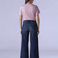 Women's 318 Dark Indigo Shaping Wide Leg Fit Mid Rise Redloop Jeans - 67c547af-8293-460b-91c7-2bb1139a8178 View