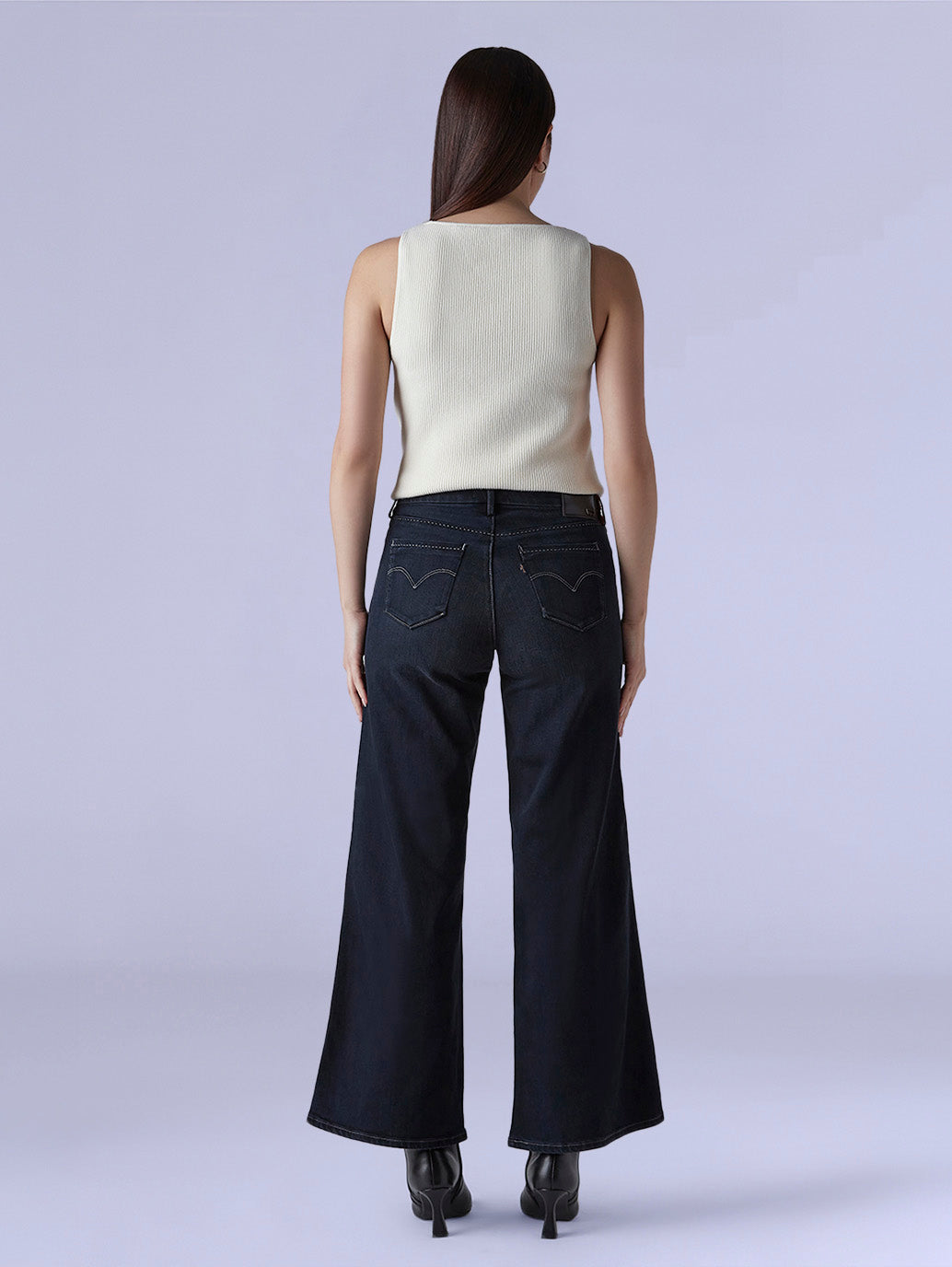 Women's 318 Shaping Wide Leg Fit Mid Rise Redloop Jeans - 731617cb-4b76-4f4e-92d4-0798709b6079 View