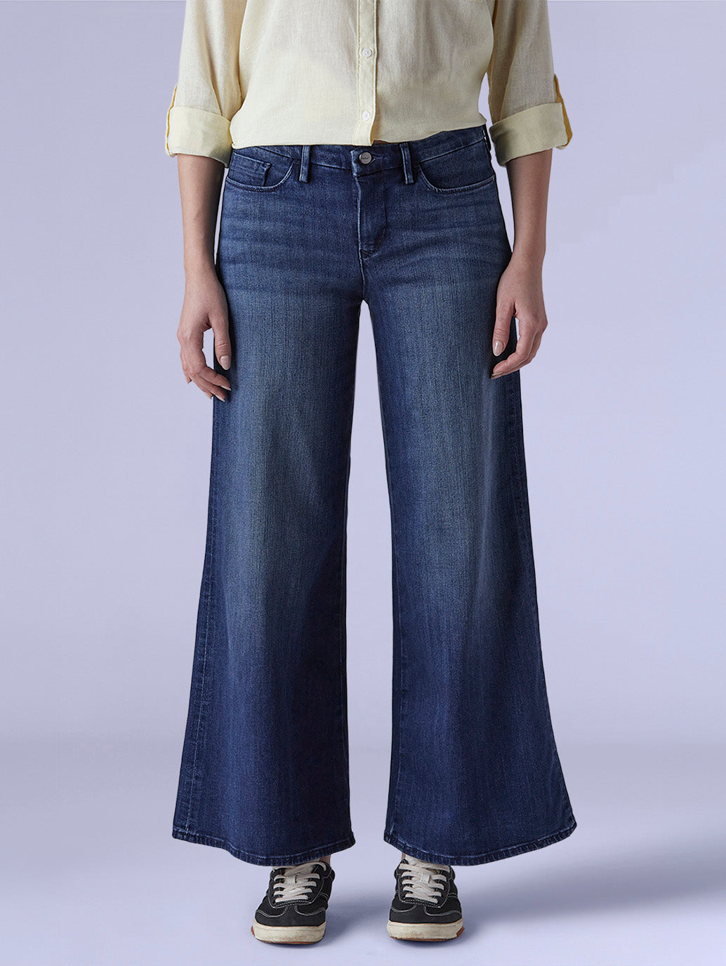Women's 318 Shaping Wide Leg Fit Mid Rise Redloop Jeans - 0dea18ca-206e-4854-9ec0-3321d1a68458 View