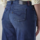 Women's 318 Shaping Wide Leg Fit Mid Rise Redloop Jeans - detail View