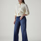 Women's 318 Shaping Wide Leg Fit Mid Rise Redloop Jeans - Side View