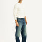 Men's Tinted 568 Blue Loose Fit Mid Rise Jeans - Side View