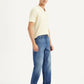 Men's 568 Blue Loose Fit Mid Rise Jeans - Side View