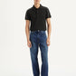 Men's 568 Blue Loose Fit Mid Rise Jeans - Front View