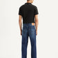 Men's 568 Blue Loose Fit Mid Rise Jeans - Back View