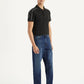 Men's 568 Blue Loose Fit Mid Rise Jeans - Side View
