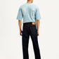 Men's 568 Dark Indigo Loose Fit Mid Rise Jeans - Back View