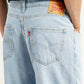 Men's 568 Light Blue Loose Fit Mid Rise Jeans - Detail View