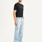 Men's 568 Light Blue Loose Fit Mid Rise Jeans - Side View